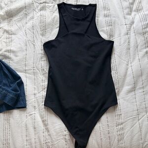 Abercrombie and Fitch Black Bodysuit